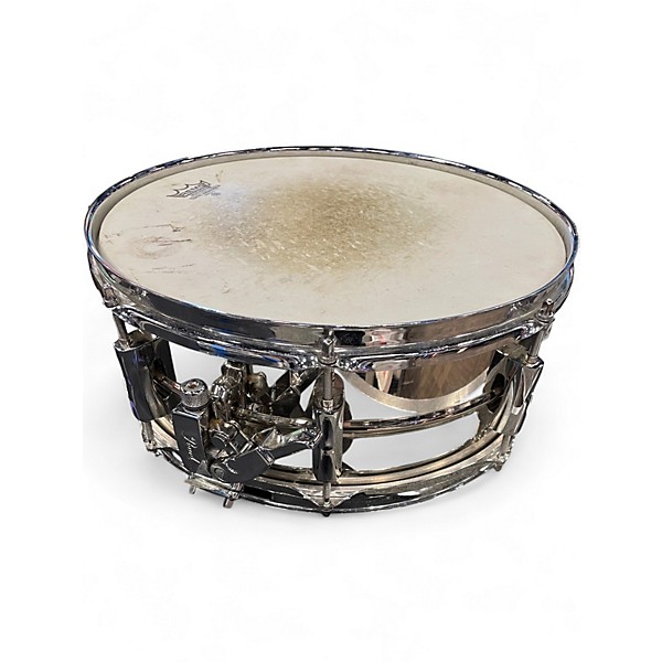 Used Pearl 5.5X14 Sensitone Snare stainless steel Drum