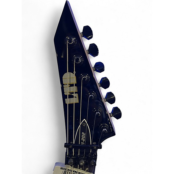 Used ESP LTD KH202 Kirk Hammett Signature Black Solid Body Electric Guitar