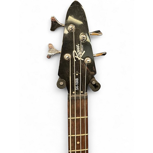Used Rogue SX100B Red Electric Bass Guitar