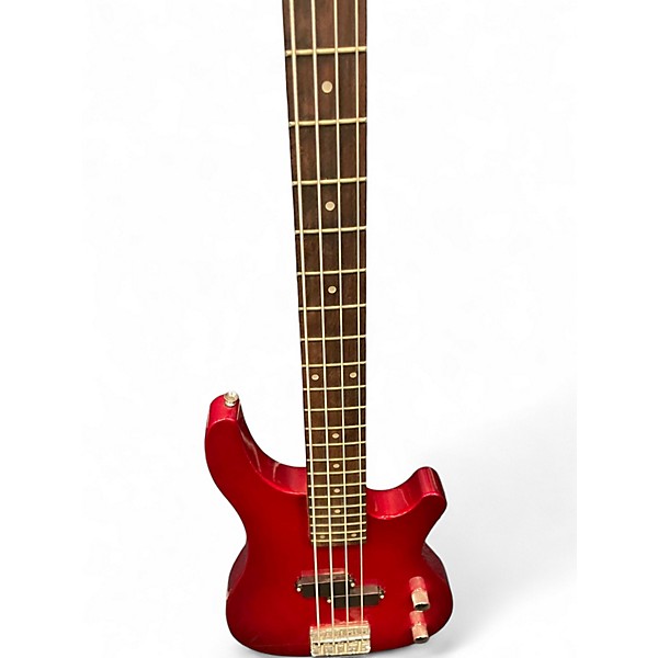 Used Rogue SX100B Red Electric Bass Guitar