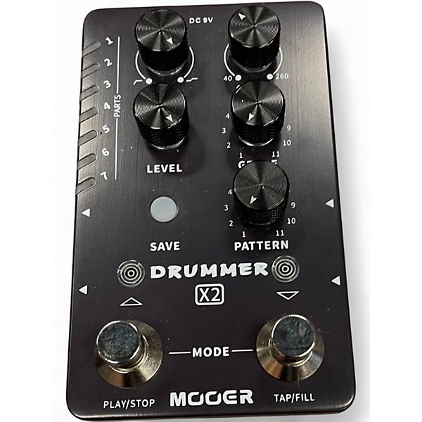Used Mooer DRUMMER X2 Drum Machine