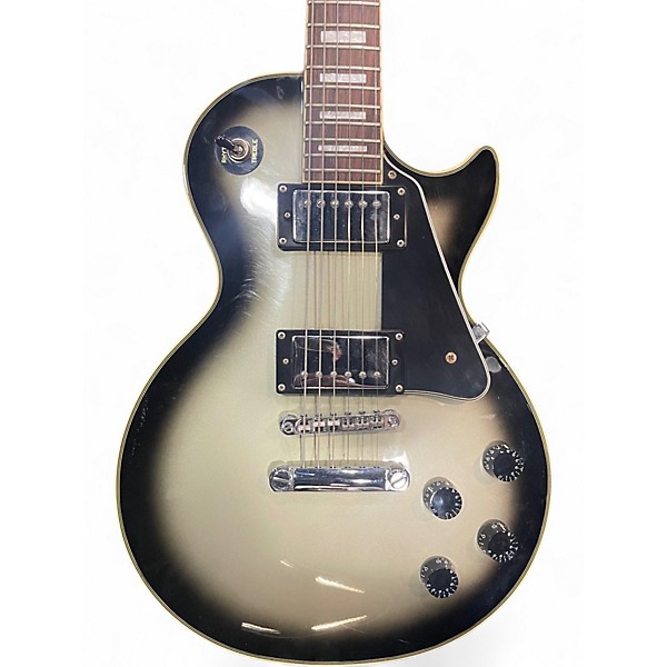 Used Epiphone Les Paul Custom Silverburst Solid Body Electric Guitar