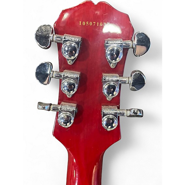 Used Epiphone Les Paul Standard Modified Fretless Cherry Sunburst Solid Body Electric Guitar