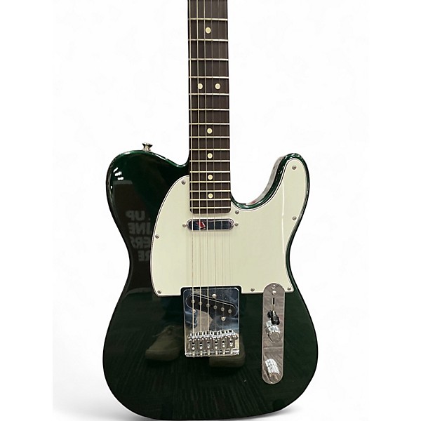 Used 2024 Fender LTD PLAYER II TELE British Racing Green Solid Body Electric Guitar