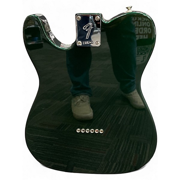 Used 2024 Fender LTD PLAYER II TELE British Racing Green Solid Body Electric Guitar