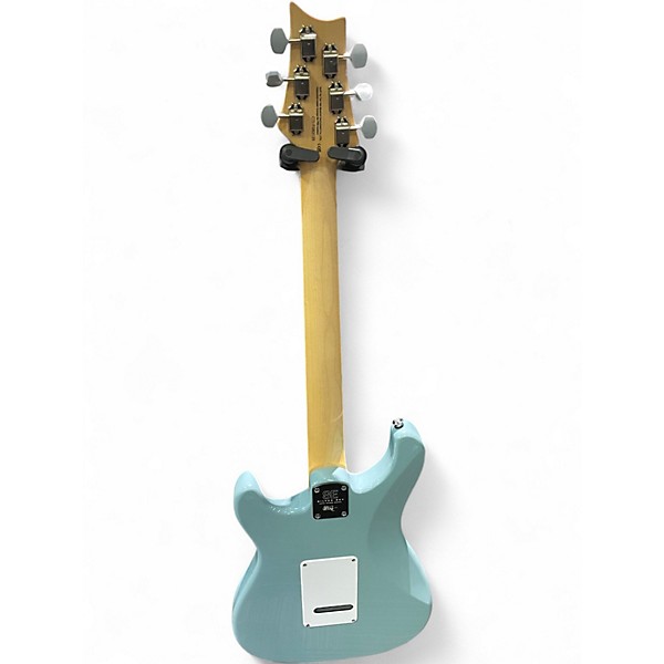 Used PRS SE Silver Sky STONE BLUE Solid Body Electric Guitar