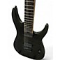 Used Schecter Guitar Research KM-7 MKII SEE THRU BLACK Solid Body Electric Guitar