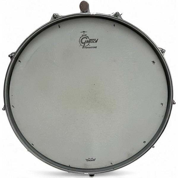 Used Gretsch Drums 14X5.5 KEITH CARLOCK SIGNATURE SNARE VINTAGE PATINA BRASS Drum