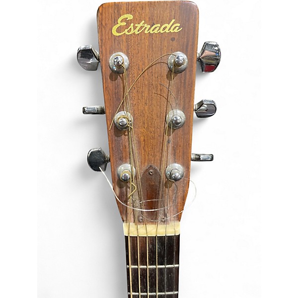 Used Estrada FG11 Natural Acoustic Guitar