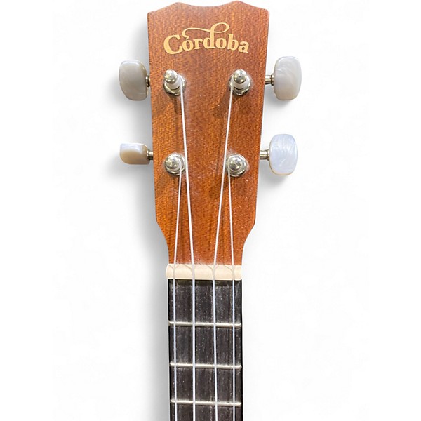 Used Cordoba 20TMCE Tenor Natural Ukulele
