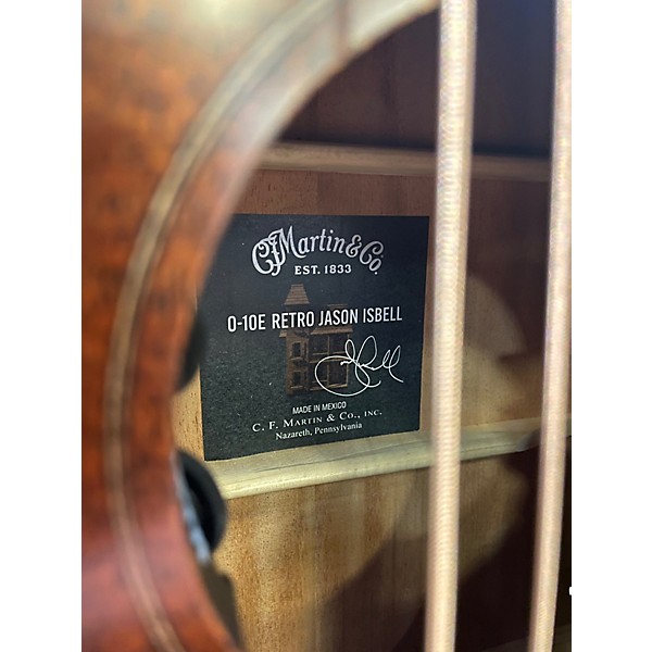 Used Martin 0-10 JASON ISBELL Mahogany Acoustic Electric Guitar