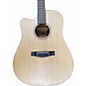 Used Donner DAG1CL Natural Acoustic Guitar