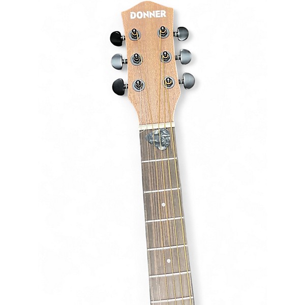Used Donner DAG1CL Natural Acoustic Guitar