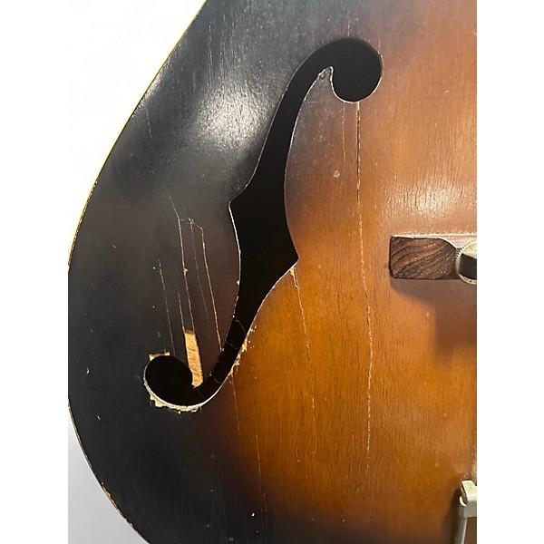 Used Kay Archtop 2 Tone Sunburst Acoustic Guitar