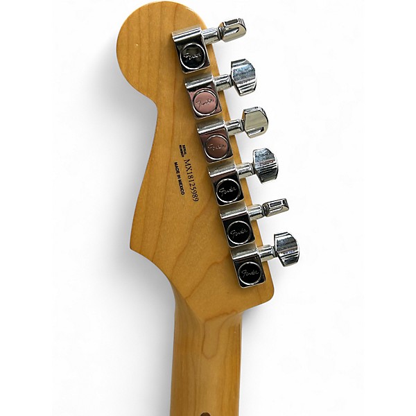 Used 2018 Fender SPECIAL EDITION STANDARD STRATOCASTER Black Solid Body Electric Guitar