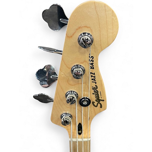 Used Squier STANDARD JAZZ BASS Tobacco Burst Electric Bass Guitar