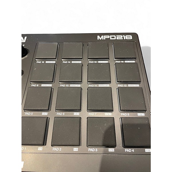 Used Akai Professional MPD218 MIDI Controller