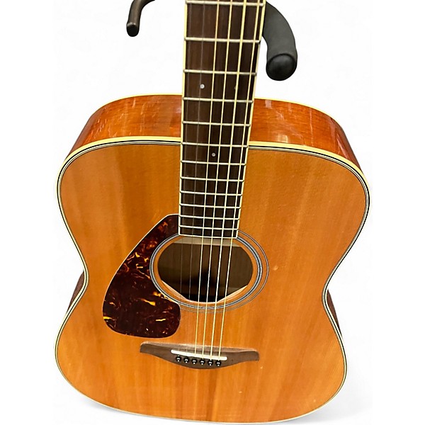 Used Yamaha FG720SL Left Handed Natural Acoustic Guitar