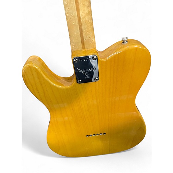 Used Fender 1952 custom shop telecaster Butterscotch Solid Body Electric Guitar