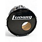 Used Ludwig 5 Piece Accent Black Drum Kit