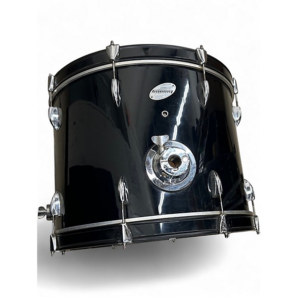 Used Ludwig 5 Piece Accent Black Drum Kit