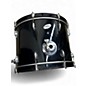 Used Ludwig 5 Piece Accent Black Drum Kit