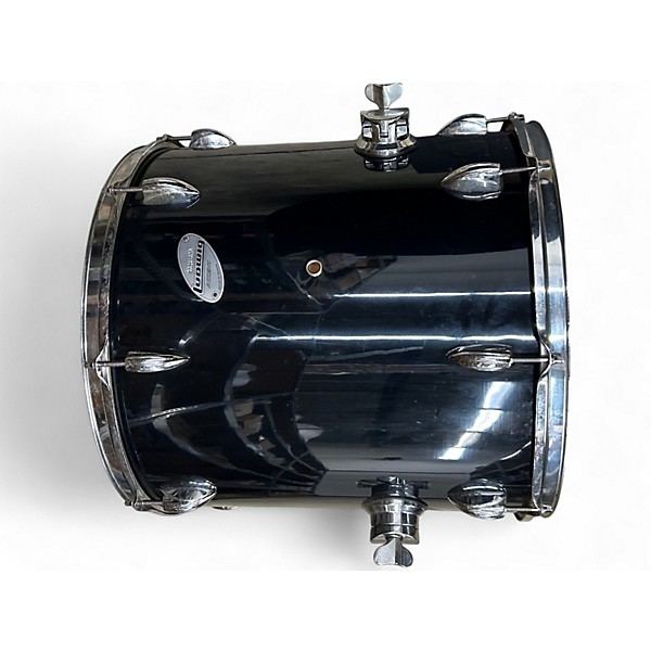 Used Ludwig 5 Piece Accent Black Drum Kit