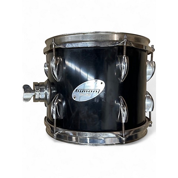 Used Ludwig 5 Piece Accent Black Drum Kit