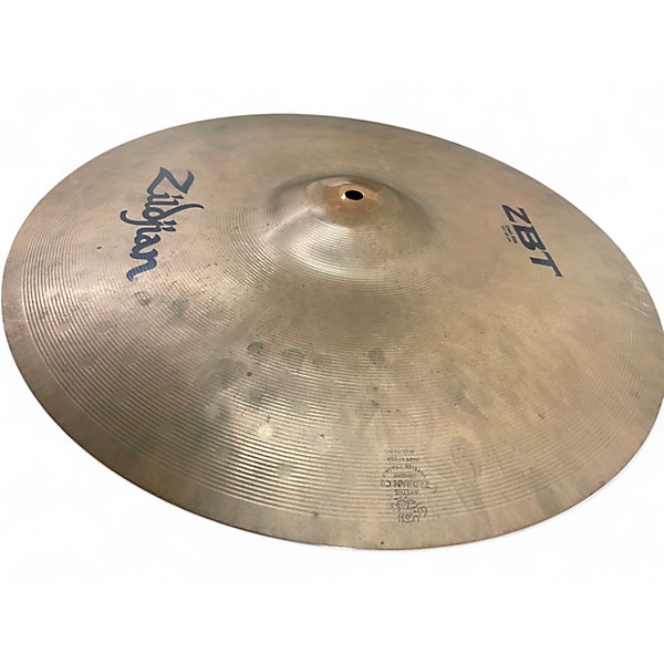 Used Zildjian 18in ZBT Crash Ride Cymbal