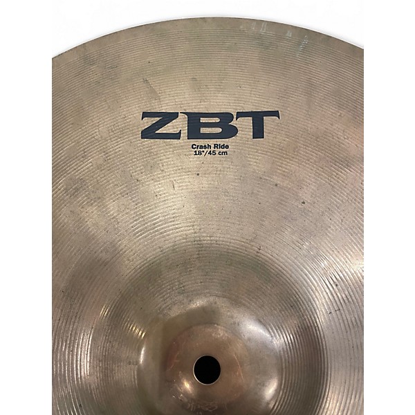 Used Zildjian 18in ZBT Crash Ride Cymbal