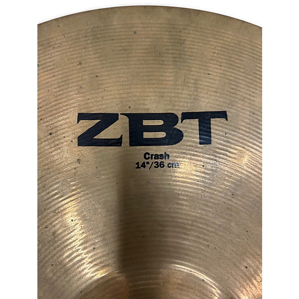 Used Zildjian 14in ZBT Crash Cymbal
