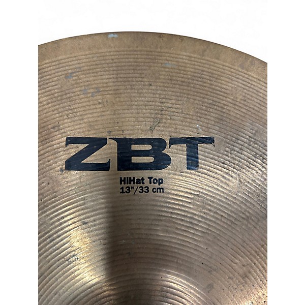 Used Zildjian 13in ZBT Hi Hat Top Cymbal