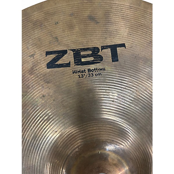 Used Zildjian 13in ZBT Hi Hat Bottom Cymbal