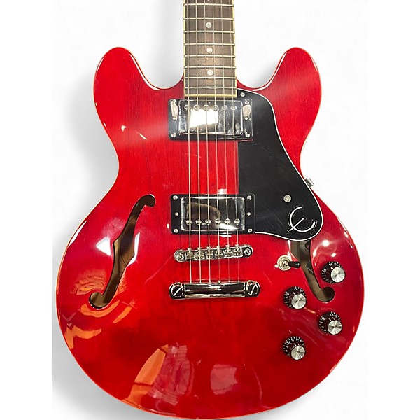 Used Epiphone ES339 Cherry Hollow Body Electric Guitar