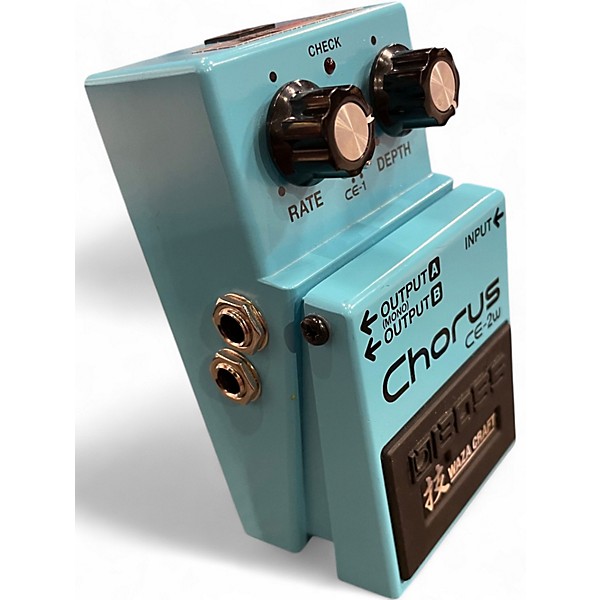 Used BOSS CE2W Waza Craft Chorus Effect Pedal