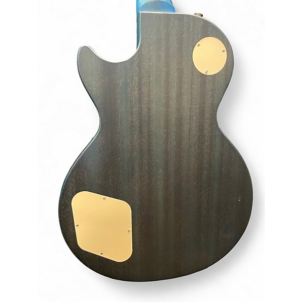 Used Epiphone Les Paul Traditional Pro IV Blue Solid Body Electric Guitar