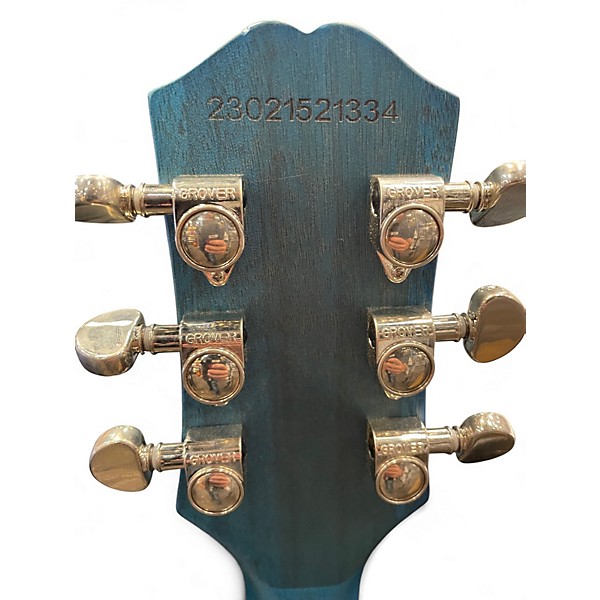 Used Epiphone Les Paul Traditional Pro IV Blue Solid Body Electric Guitar