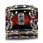 Used Mapex 5X14 BLACK PANTHER SNARE Dark Cherry Burst Drum