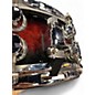 Used Mapex 5X14 BLACK PANTHER SNARE Dark Cherry Burst Drum