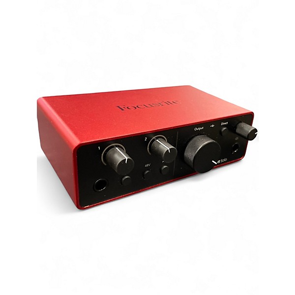 Used Focusrite Scarlett Solo GEN 4 Audio Interface