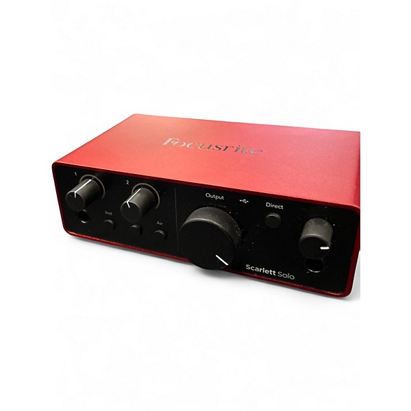 Used Focusrite Scarlett Solo GEN 4 Audio Interface