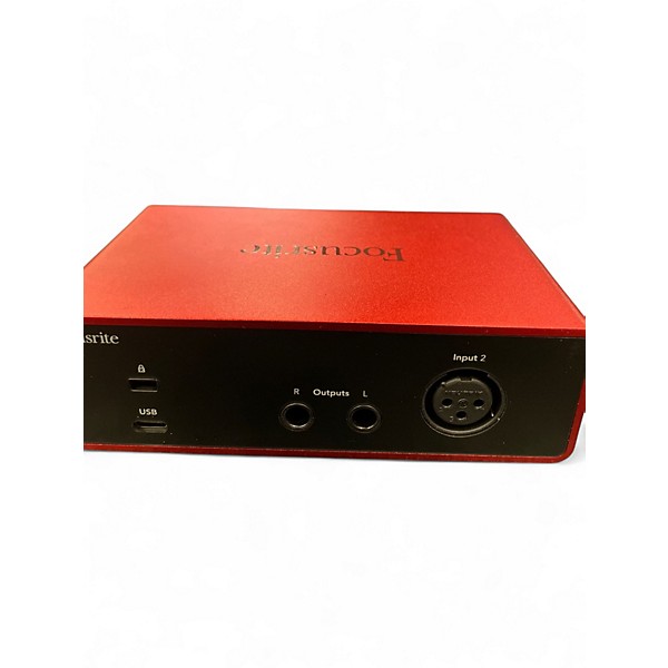 Used Focusrite Scarlett Solo GEN 4 Audio Interface