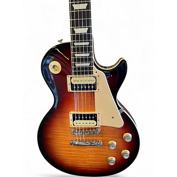 Used 2022 Gibson Les Paul Standard 1960S Neck Triburst Solid Body Electric Guitar