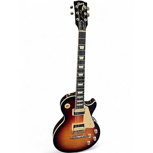 Used 2022 Gibson Les Paul Standard 1960S Neck Triburst Solid Body Electric Guitar