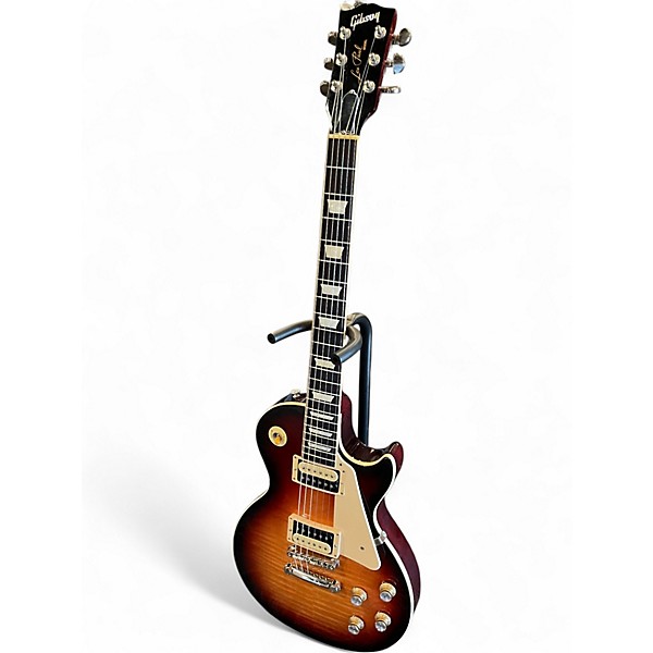 Used 2022 Gibson Les Paul Standard 1960S Neck Triburst Solid Body Electric Guitar
