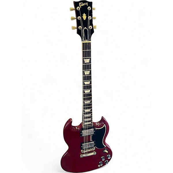 Vintage 1995 Gibson 1961 Reissue SG Cherry Solid Body Electric Guitar