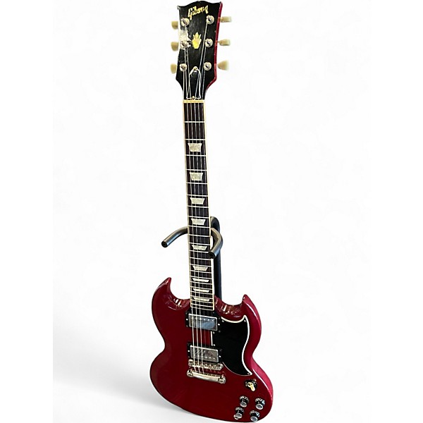 Vintage 1995 Gibson 1961 Reissue SG Cherry Solid Body Electric Guitar