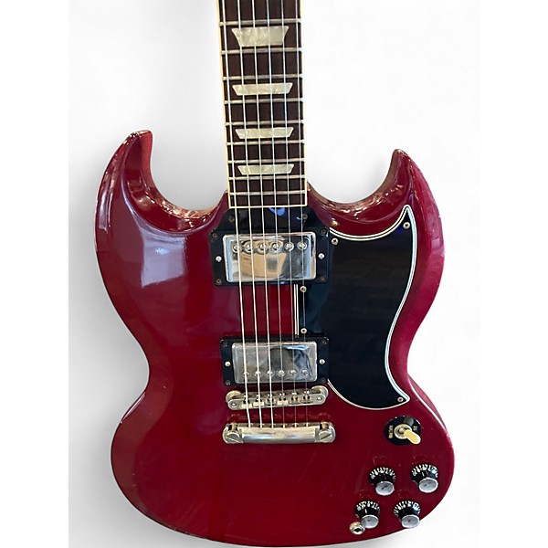 Vintage 1995 Gibson 1961 Reissue SG Cherry Solid Body Electric Guitar