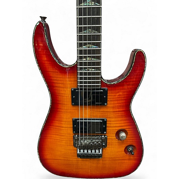 Used Charvel DX1FR Cherry Sunburst Solid Body Electric Guitar
