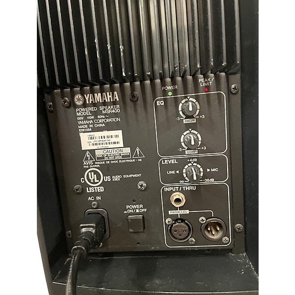 Used Yamaha MSR400 Powered Speaker